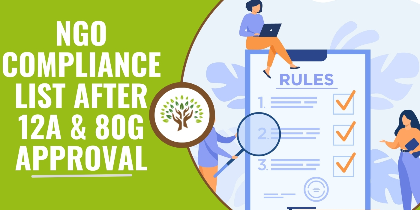 NGO compliance list after 12A & 80G Approval